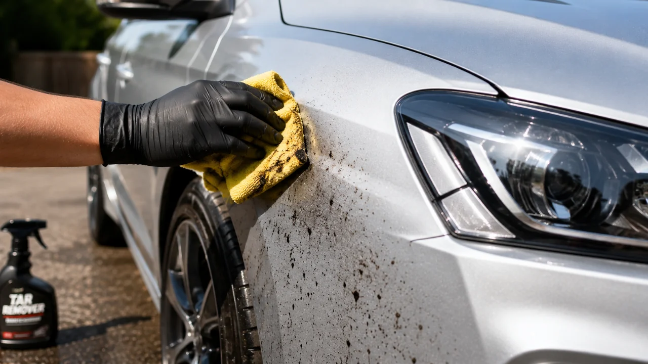 Remove Tar From Car Paint